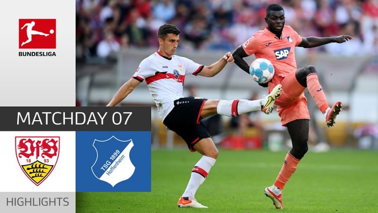 Bundesliga: Estugarda 3 - 1 1899 Hoffenheim (2021-2022)