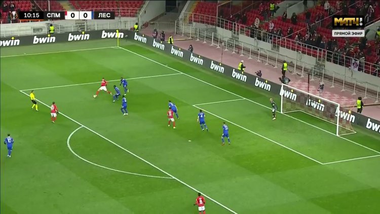 Liga Europa: Spartak 3 - 4 Leicester (2021-2022)