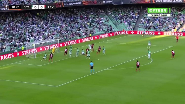 Liga Europa: Bétis 1 - 1 Leverkusen (2021-2022)