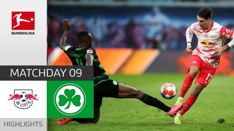 Bundesliga: RB Leipzig 4 - 1 SpVgg Greuther (2021-2022)