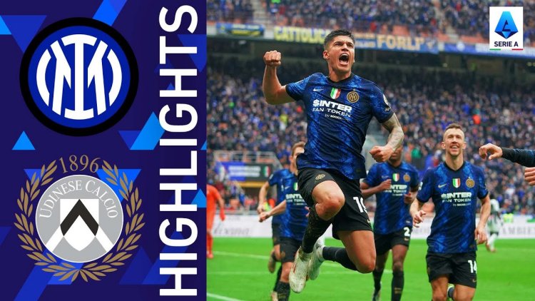 Serie A: Inter 2 - 0 Udinese (2021-2022)