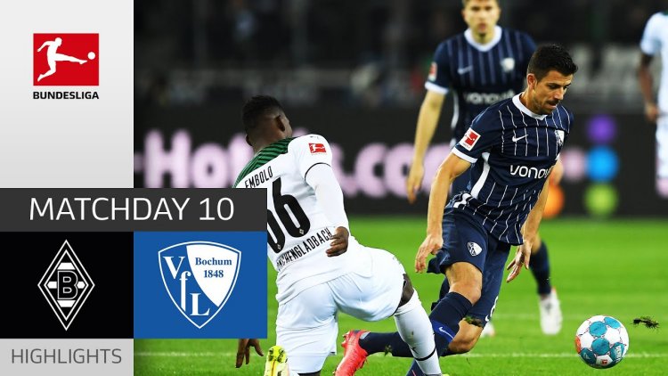 Bundesliga: Mönchengladbach 2 - 1 VfL Bochum (2021-2022)