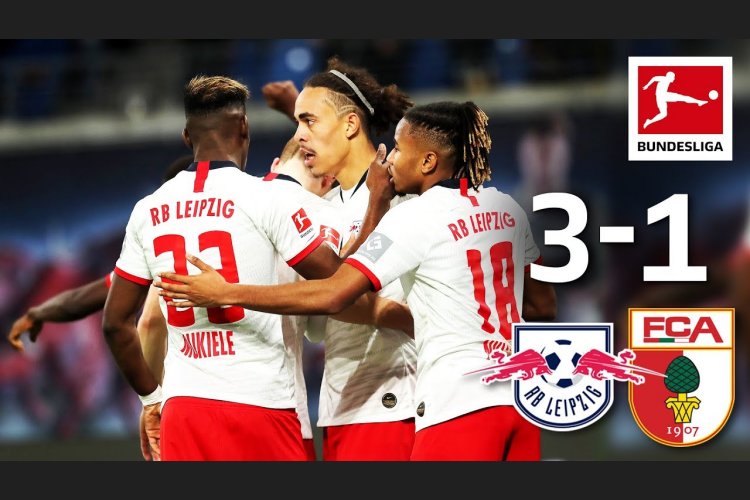 Bundesliga: RB Leipzig 3 - 1 FC Augsburg (2019-2020)