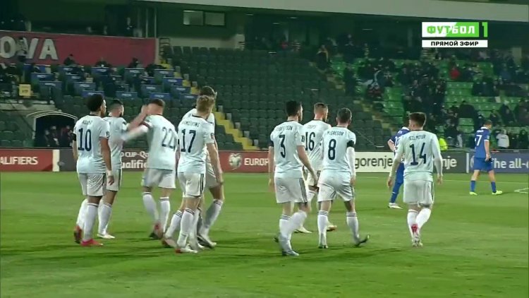 Qualificação Mundial Europa: Moldávia 0 - 2 Escócia (2022)