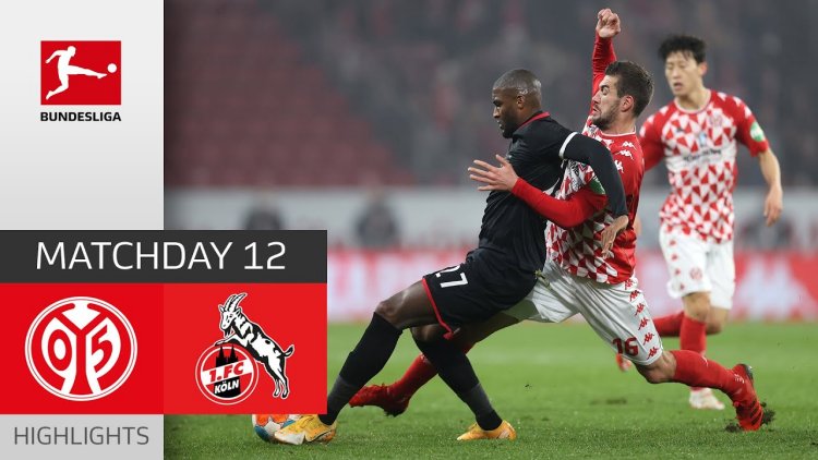 Bundesliga: Mainz 1 - 1 FC Koln (2021-2022)