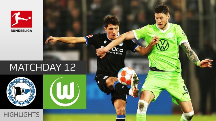 Bundesliga: Bielefeld 2 - 2 VfL Wolfsburg (2021-2022)
