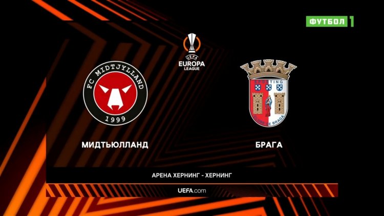 Liga Europa: Midtjylland 3 - 2 Sp. Braga (2021-2022)