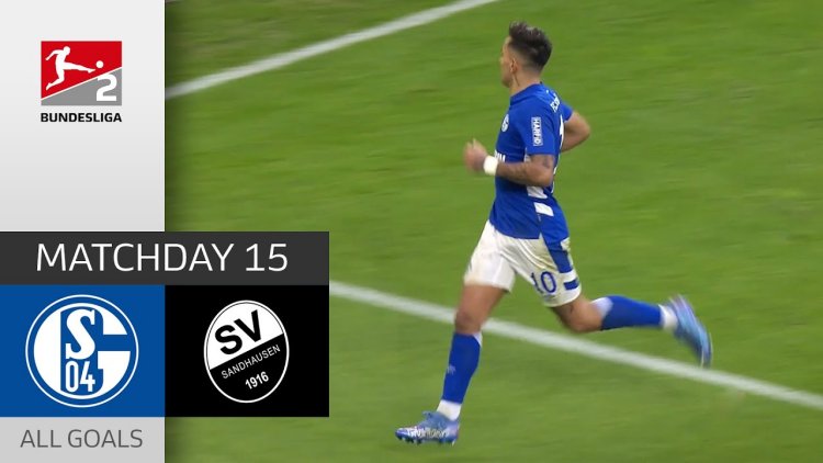 2. Bundesliga: Schalke 04 5 - 2 SV Sandhausen (2021-2022)