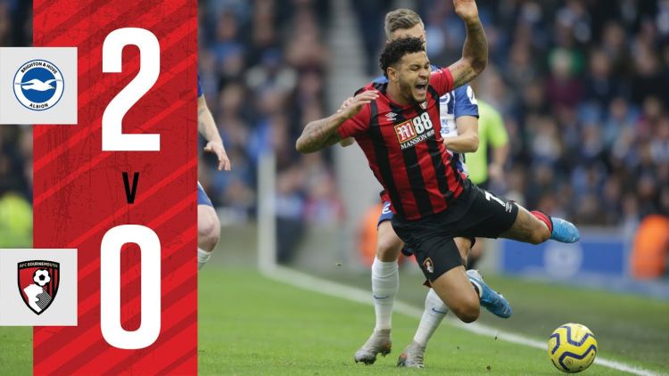 Premier League: Brighton 2 - 0 AFC Bournemouth (2019-2020)