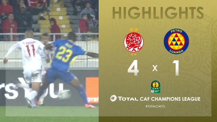 CAF Champions League: WAC Casablanca 4 - 1 Petro Luanda (2019-2020)