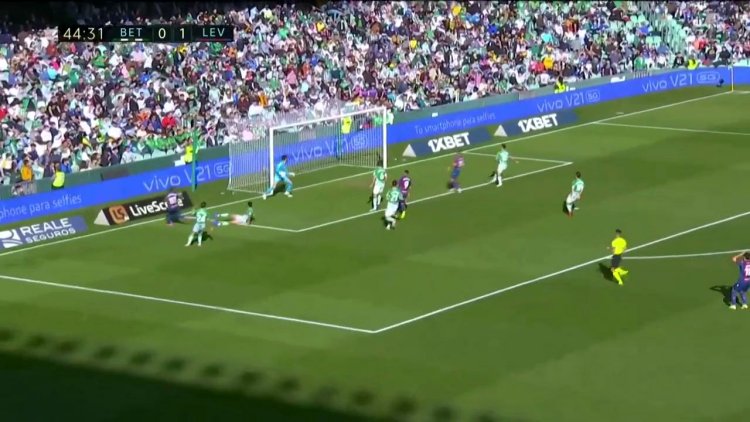 La Liga: Bétis 3 - 1 Levante (2021-2022)