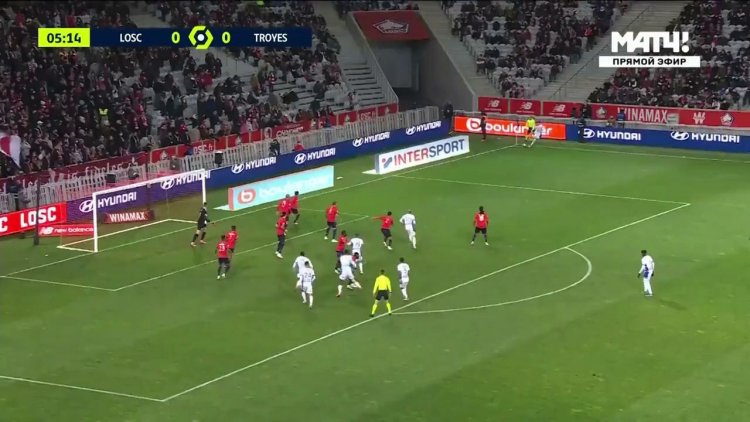 Ligue 1: Lille 2 - 1 Troyes (2021-2022)