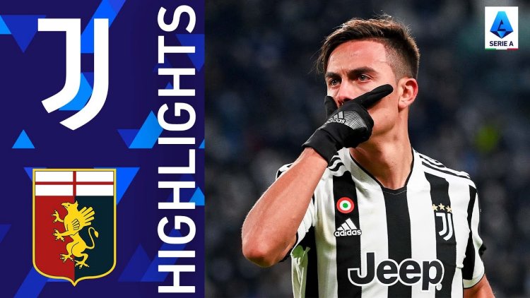 Serie A: Juventus 2 - 0 Genoa (2021-2022)