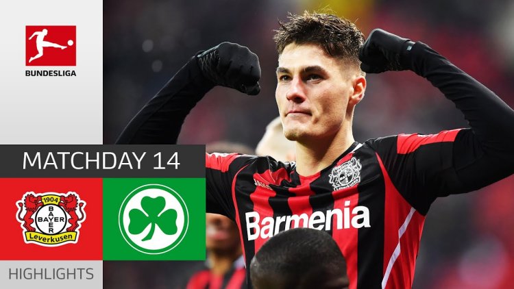 Bundesliga: Leverkusen 7 - 1 SpVgg Greuther (2021-2022)