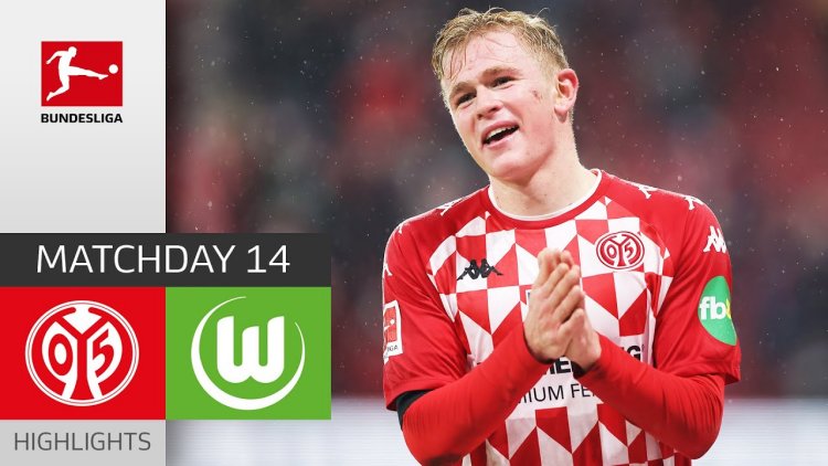 Bundesliga: Mainz 3 - 0 VfL Wolfsburg (2021-2022)