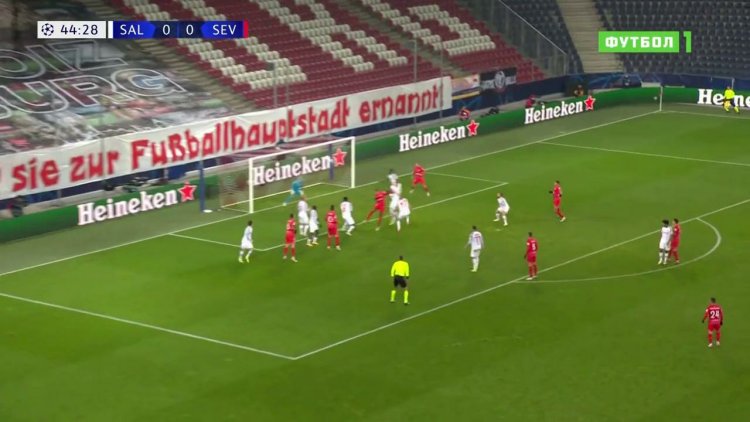 Liga Campeões: RB Salzburg 1 - 0 Sevilla (2021-2022)