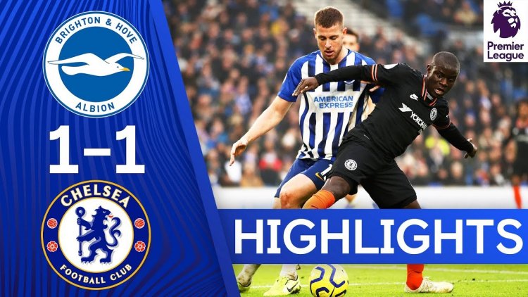 Premier League: Brighton 1 - 1 Chelsea (2019-2020)