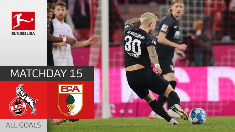 Bundesliga: FC Koln 0 - 2 FC Augsburg (2021-2022)