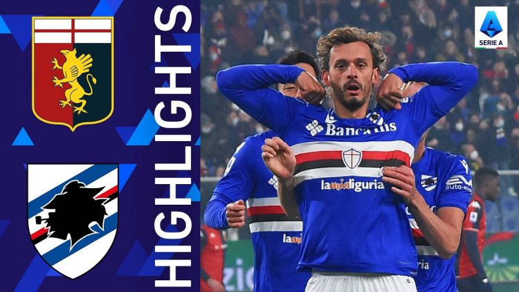 Serie A: Genoa 1 - 3 Sampdoria (2021-2022)