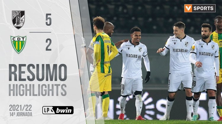 Liga Portugal Bwin: V. Guimarães 5 - 2 Tondela (2021-2022)