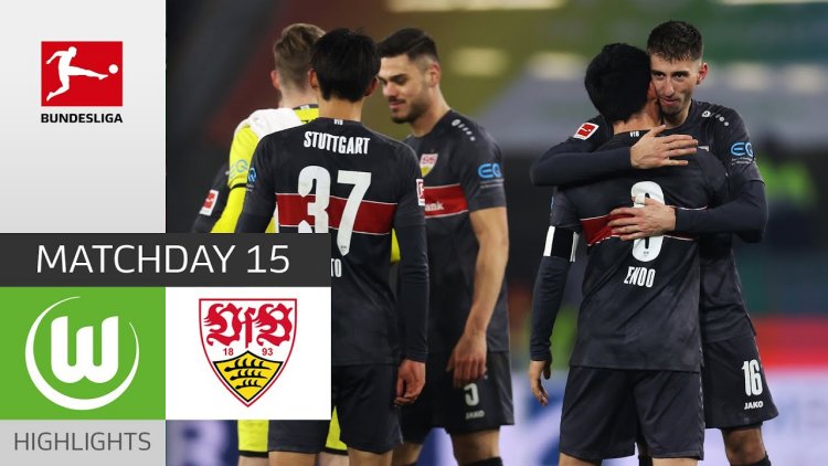 Bundesliga: VfL Wolfsburg 0 - 2 Estugarda (2021-2022)