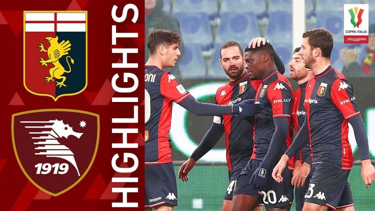 Coppa Italia: Genoa 1 - 0 Salernitana (2021-2022)