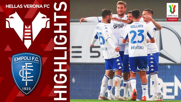 Coppa Italia: Verona 3 - 4 Empoli (2021-2022)