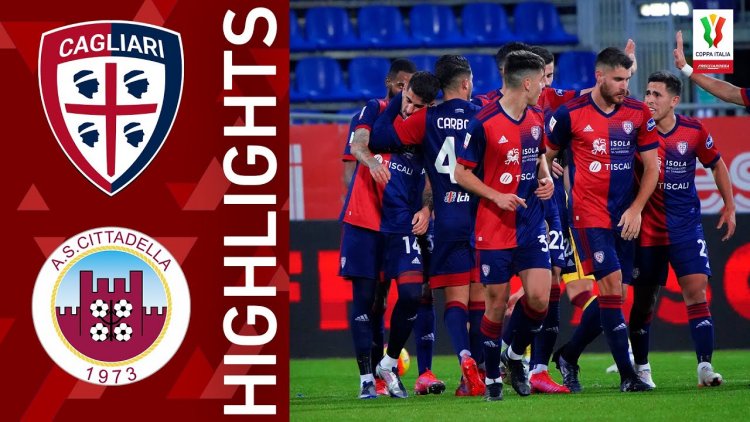 Coppa Italia: Cagliari 3 - 1 Cittadella (2021-2022)