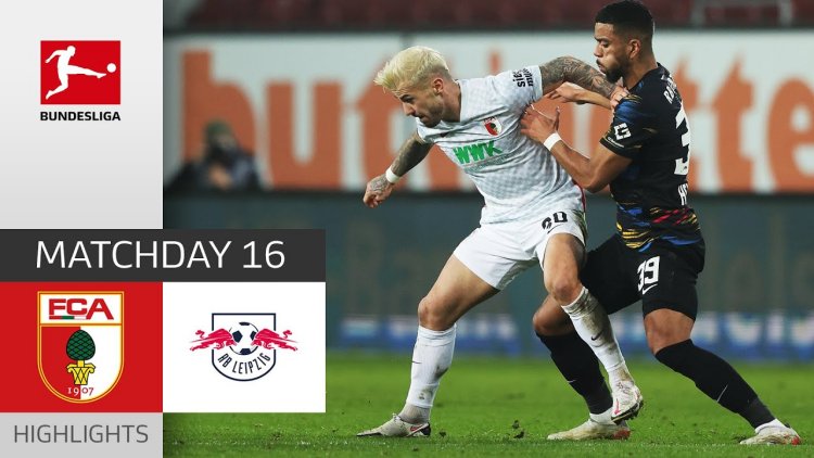 Bundesliga: FC Augsburg 1 - 1 RB Leipzig (2021-2022)