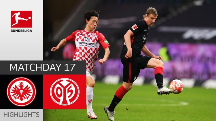 Bundesliga: Frankfurt 1 - 0 Mainz (2021-2022)