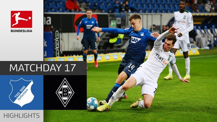 Bundesliga: 1899 Hoffenheim 1 - 1 Mönchengladbach (2021-2022)