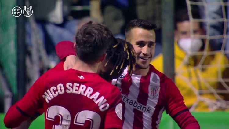 Copa del Rey: Mancha Real 0 - 2 Athletic Bilbao (2021-2022)