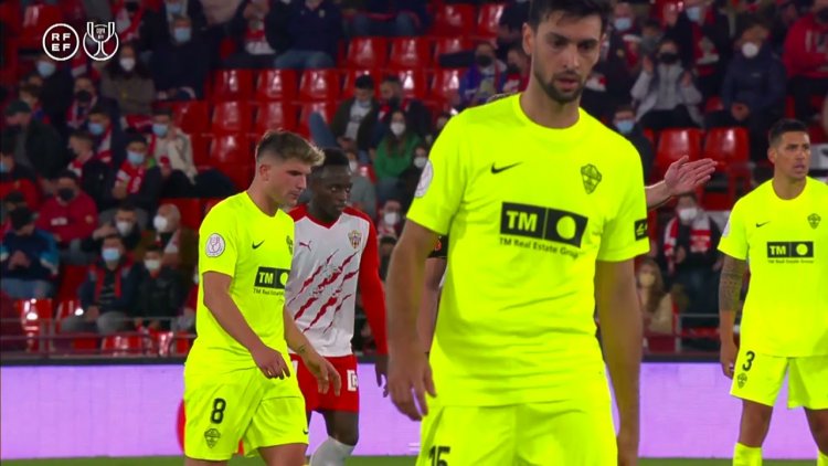 Copa del Rey: Almería 1 - 2 Elche (2021-2022)