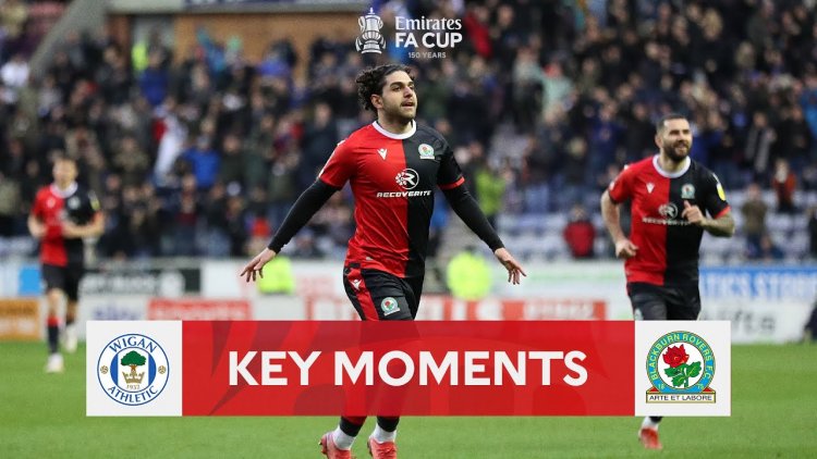 FA Cup: Wigan 3 - 2 Blackburn (2021-2022)
