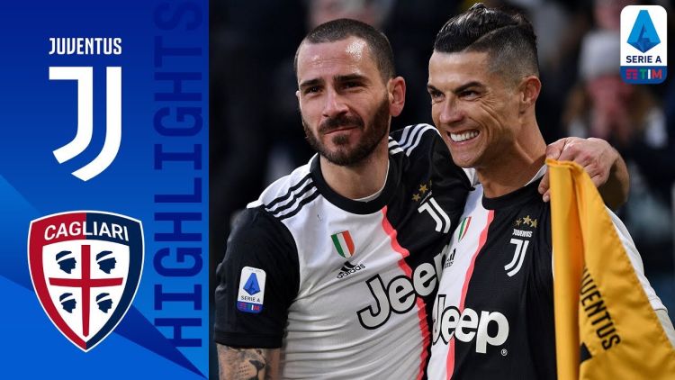 Serie A: Juventus 4 - 0 Cagliari (2019-2020)