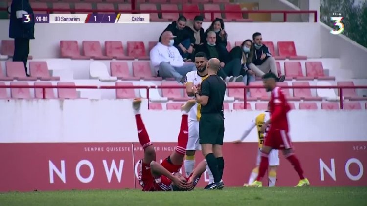 Liga 3: U. Santarém 1 - 1 Caldas (2021-2022)
