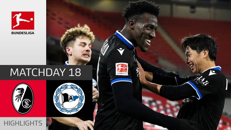 Bundesliga: SC Freiburg 2 - 2 Bielefeld (2021-2022)