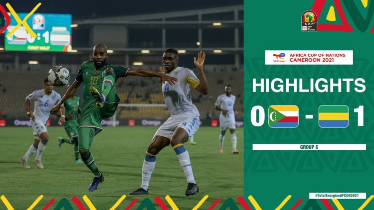 CAN: Comores 0 - 1 Gabão (2022)