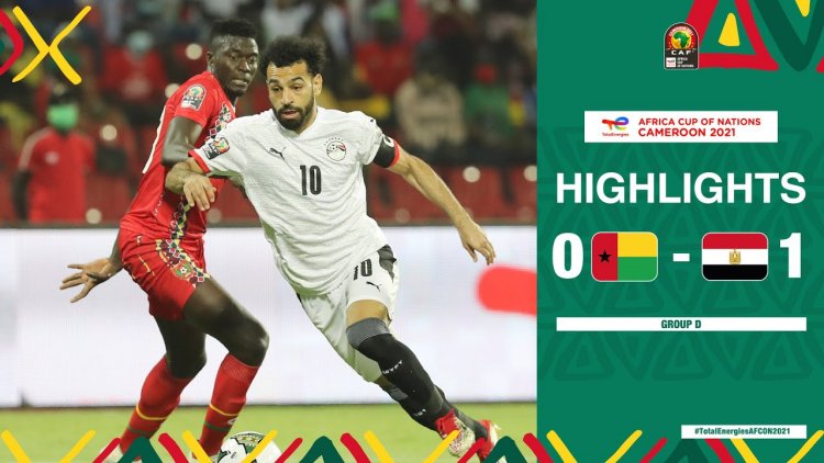 CAN: Guiné-Bissau 0 - 1 Egipto (2022)