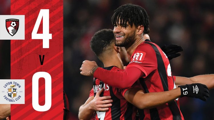 FA Cup: AFC Bournemouth 4 - 0 Luton Town (2019-2020)