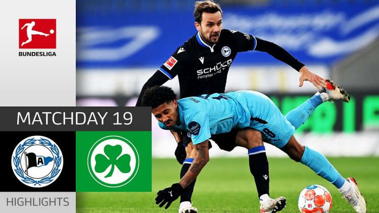 Bundesliga: Bielefeld 2 - 2 SpVgg Greuther (2021-2022)
