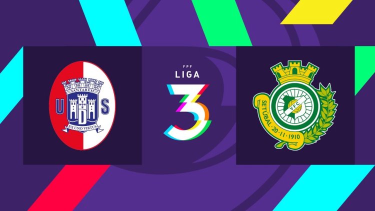 Liga 3: U. Santarém 4 - 1 V. Setúbal (2021-2022)