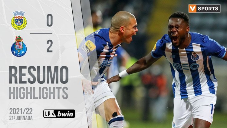 Liga Portugal Bwin: Arouca 0 - 2 FC Porto (2021-2022)