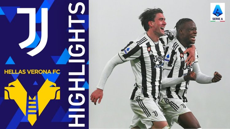 Serie A: Juventus 2 - 0 Verona (2021-2022)
