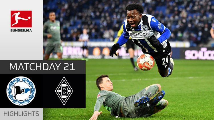 Bundesliga: Bielefeld 1 - 1 Mönchengladbach (2021-2022)