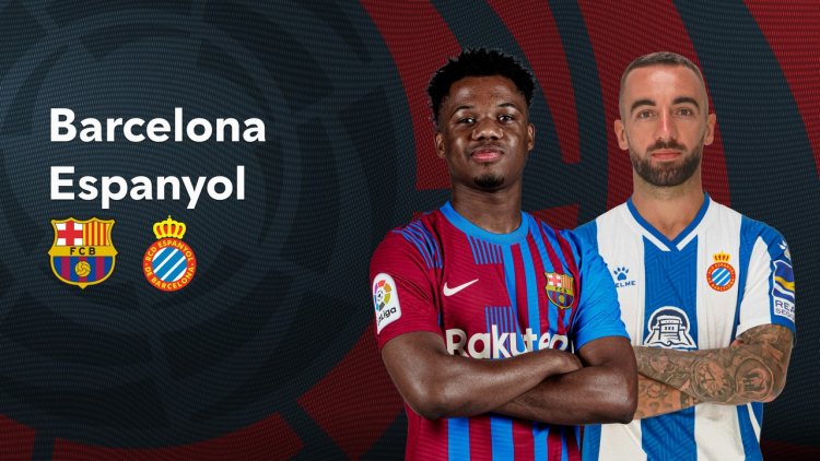 La Liga: Espanyol 2 - 2 Barcelona (2021-2022)