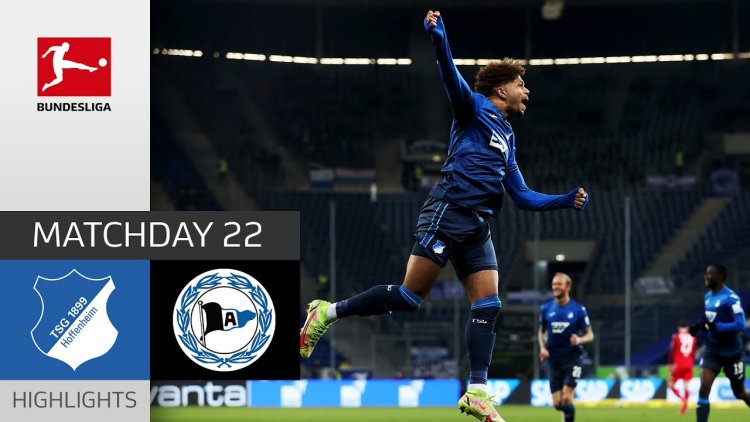 Bundesliga: 1899 Hoffenheim 2 - 0 Bielefeld (2021-2022)