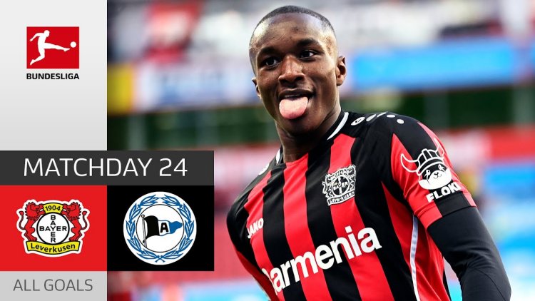 Bundesliga: Leverkusen 3 - 0 Bielefeld (2021-2022)