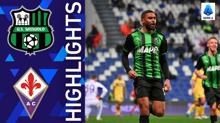 Serie A: Sassuolo 2 - 1 Fiorentina (2021-2022)