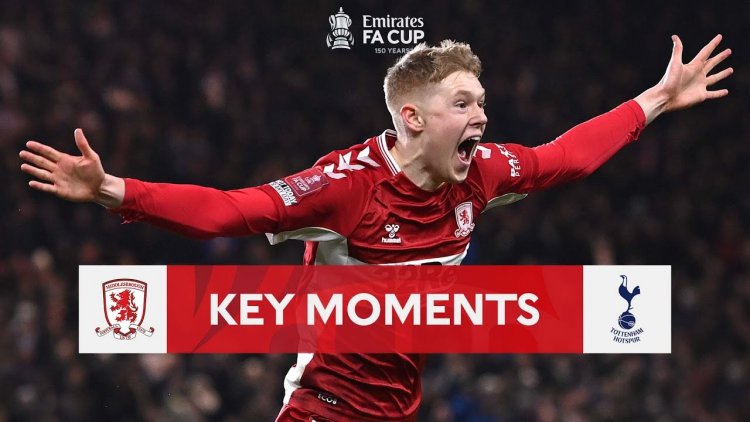 FA Cup: Middlesbrough 0 - 0 Tottenham (2021-2022)